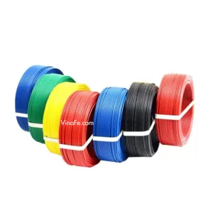 DÂY Điện Silicon UL1015 20AWG 600V 200°C Màu Vàng